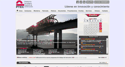 Desktop Screenshot of plataformaptec.es